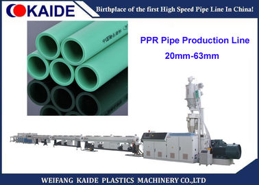 Glassfiber PPR Pipe Production Line 75mm 160mm PPR Pipe Making Machine