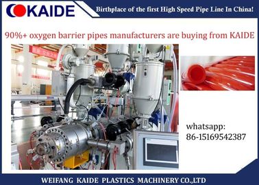 Five Layers Oxygen Barrier Pe Xb Plastic Pipe Production Line With Long Life