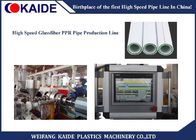 Glassfiber PPR Pipe Production Line Three Layers Plastic Tube Making Machine