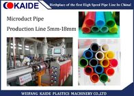 Machine to make Microduct 14mm/10mm, 7mm/4mm with speed 60m/min, Microduct pipe line