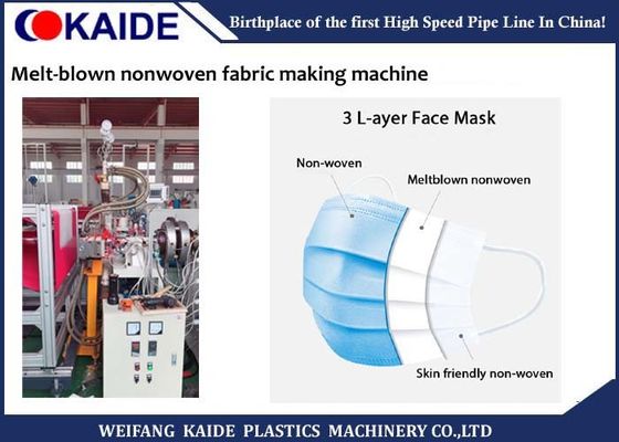 Meltblown Process Non Woven Fabric Production Line High Speed Manufacturing