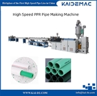High Speed PPR Pipe Making Machine , 20mm-110mm PPR Pipe Extrusion Line