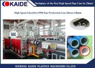 Machine to make three layers ppr glassfiber ppr pipe  / Plastics PPR Pipe Production Line