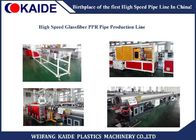 High Speed PPR Pipe Making Machine , 20mm-110mm PPR Pipe Extrusion Line