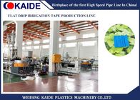 99KW Plastic Pipe Production Line / Flat Drip Irrigation Tape Making Machine 16mmx0.15mm