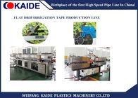 Flat Drip Irrigation Pipe Production Line 180m/min 250m/min For Irrigation Tape