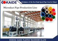 Silicone Core HDPE Pipe Production Line , FTTH Microduct Pipe Production Line