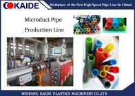 Silicon Core Tube Extrusion Machine , Micro Duct Plastic Pipe Production Line 5mm-18mm