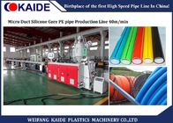 Microduct Silicon Core PE Pipe Production Line 40m/min Speed For Communication Cable