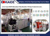 KAIDE PE Pipe Production Line 2 Ways 4 Ways 7 Way Microduct Bundles Making Machine
