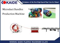 PE Microduct Bundles Extrusion Line / HDPE Pipe Microduct Sheath Making Machine