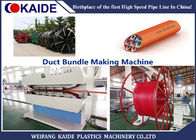 7 ways Duct Bundle Production Line / Optical Fiber Communication Cable Duct Production Machine