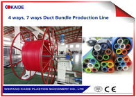 4 Ways Plastic Pipe Making Machine 20m/min  30m/min Duct Bundle Production Line