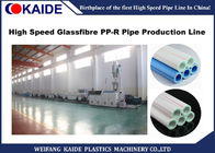 High Speed Glassfibre PPR Pipe Production Line 28m/Min For Dia 20-63mm Pipe Size