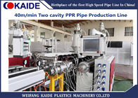 Fast PPR Pipe Production Line , Low Noise Plastic Water Pipe Making Machine
