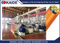 Microduct Plastic Pipe Production Line , Optical Fibre Ducting Hdpe Pipe Extrusion Machine