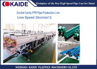 35m/Min*2 PPR Pipe Extrusion Line Two Layers Two Cavity Pipe