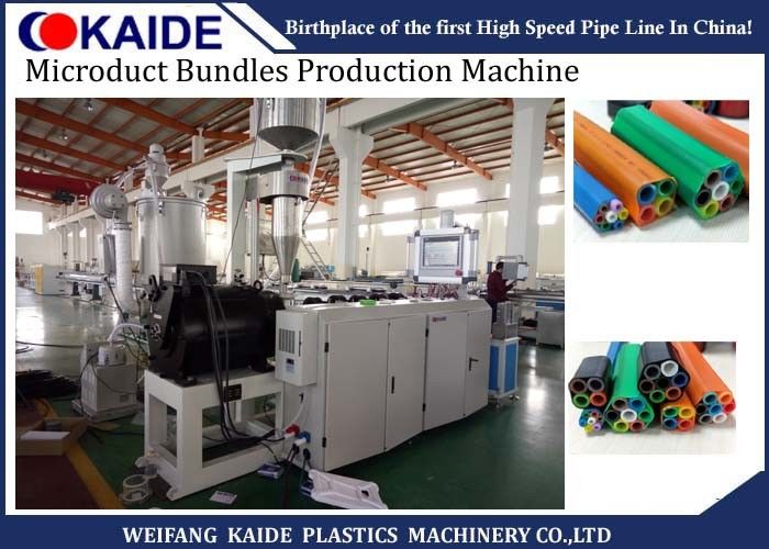 2 Ways -19 Ways Microduct Bundles Extrusion Line PE Pipe Production Line DB Type