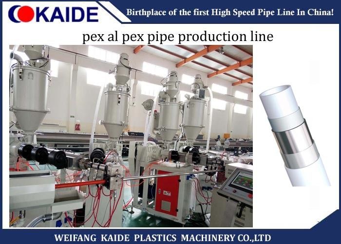 Pex Aluminum Pex Composite Pipe Production Line For 16mm-32mm Diameter Pipe