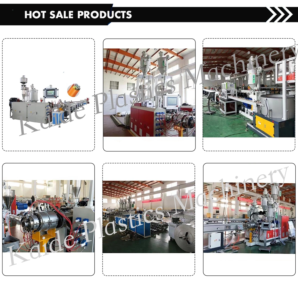 Plastic PE Pipes Production Line / Good Quality PE Pipe Manufacturing Machine