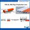 Pex-Al-Pex Pipe Production Line / Al-Plastics Overlapped Welding Machine