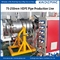 Big Capacity 75mm -250mm HDPE Water Pipe Extrusion Machine / HDPE Pipe Making Machine